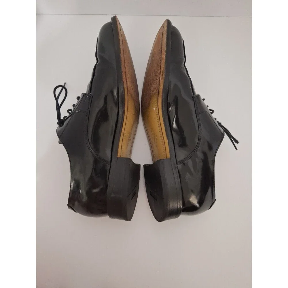 Cole Haan Mens Air Carter Patent Leather Oxford Split Toe Wedding 10M Rp $180